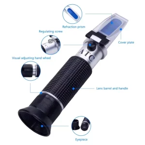 RSG 32ATC 0 32SG% Beer Breewing Refractometer Sugar Refractometer Sugar Testing