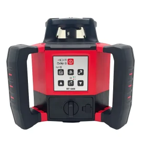 RT-50H Dual Slope Self-Leveling Rotating Laser Level with Adjustable Speed Red Beam