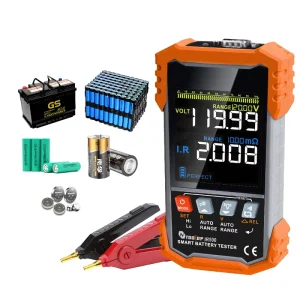 RTS 120V Portable Battery Tester Analyzer for Testing Voltage and Internal Resistance