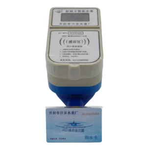 Radio Frequency Contactless IC Card Water Meter Prepaid Charging Stable Reading for Household Water Consumption Meter
