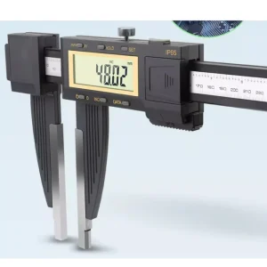 Range 0-600/1000/1500mm IP65 Carbon Fiber Vernier Caliper Waterproof Heavy Duty Digital Caliper With Inductive Measuring System