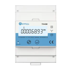 Rayfull TD40M 3 Phase Customizable Functions RS485 Modbus Digital Power Meter Submeter Modbus Meter Smart Meter