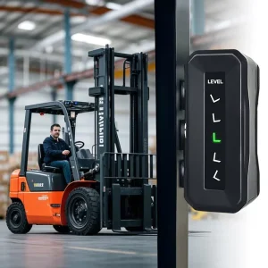 Real-time Fork Tilt Monitoring for High Lifting Operations Double Side Design Forklift Level Indicators