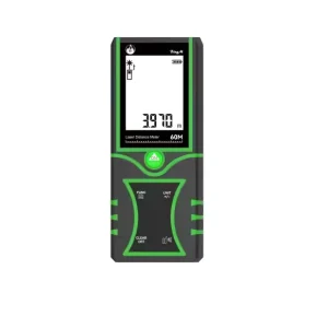 Rechargeable 120m Industrial Green Laser Rangefinder and Distance Meter IP54 7x Magnification 1-Year Warranty