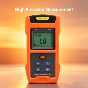 Rechargeable Optical Power Meter VFL Visual Fault Locator 2 in 1 Fiber Optic Tester Built in Led Flashlight for Fiber Cabling