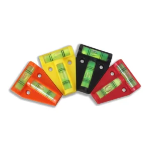 Red Yellow Black Orange RV Levelers Cross Check Bubble Level 2 Way Magnetic T Type Precision Leveling Bubble Leveler
