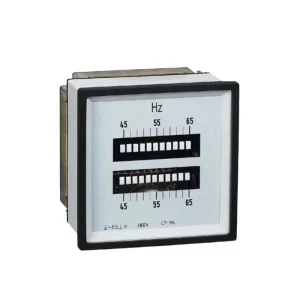 Reed Type Frequency Meter 230V Hz Frequency Meter 45~65Hz Analog Panel Meter