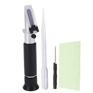 Refractometer Salinity WideRange HighAccuracy Multifunctional Optical Refractometer for Seawater Saline