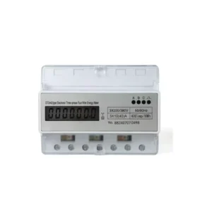 Reliable Three Phase Four Wire Energy Meter 380V for Energy Conservation and Monitoring LCD