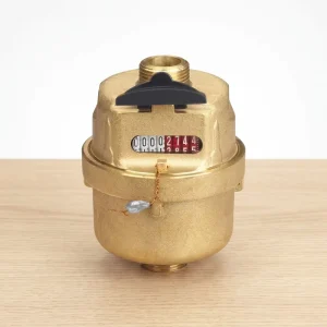 Residential 1 2 Inch Brass Positive Displacement Volumetric Piston Water Meter