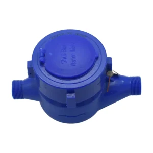 Residential ABS Plastic Mechanical Water Meter Wet Dial Cold Water Flow Meter with Stable Performance for Outdoor Pipelines