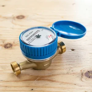 Residential Brass Small Mechanical Single Jet Cold Hot Water Meter DN15 Manufacturer