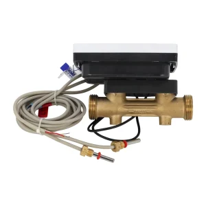 Residential Remote Reading M bus RS 485 Brass DN20 Digital Ultrasonic Water Flow Heat Meter