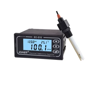 Resistivity Controller Water Quality Testing Instrument ER 510 0.05~10.00 US CM Resistivity Range Automatic Temperature