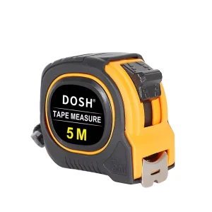 Retractable Steel Blade Metric Tape Measure with High-Visibility Blade Automatic Return Stand ABS Plastic Body Measurement