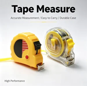 Retractable Steel Tape Measure Portable Hand Measuring Tape for Construction Hardware Measurement