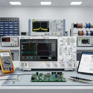 Rigol DHO804 Digital Oscilloscope 4 Channels 25 Mpts Maximum Storage Depth Supports Type-C Power Supply