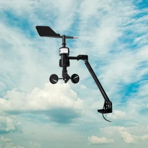 Rika RK120 01 IP65 Waterproof Digital Output Mechanic Wind Vane Anemometer for Marine Weather Monitoring