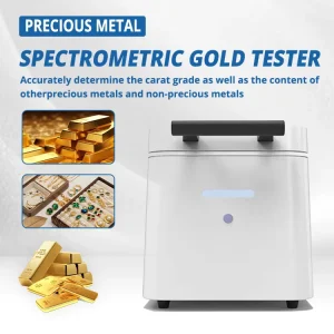 Riselaser Industrial Grade XRF Precious Metal Spectrometer Gold Content Analyzer for Metal Smelting and Trading