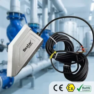 River Water Velocity Flow Meter ±0.01m/s Modbus IP68 Stainless Steel Flow Sensor Open Channel Hydrological Monitoring