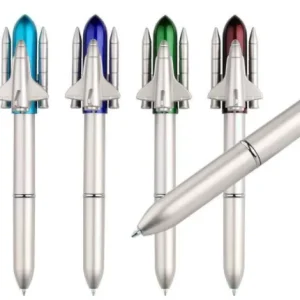 Rocket Shape Ball Pen Rocket Pen Rocket Shape Ballpoint Pen Vernier Caliper Plastic Ballpoint Pens