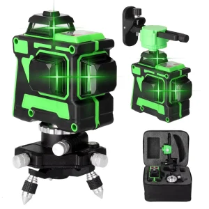 Rotary Laser Level 12 Lines 3d Automatic Leveling 360 Degrees