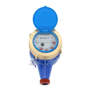 Rotary Vane Wet Type Cold Water Meter R80 Multi Jet Mechanical Domestic Water Meter Brass Plastic Cast Iron Body