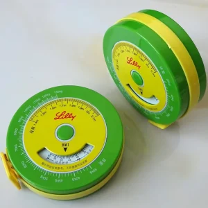 Round Shape Body Mass Index Retractable Tape Measure