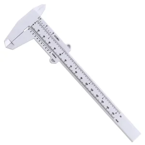 Ruler Calipers ABS Plastic School Tool Vernier Calipers Depth Height Double Rule Scale 150mm Mini Ruler