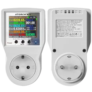 S1BWP AC85-265V 16A Tuya WiFi Smart AU EU US BR FR UK Socket Voltmeter Ammeter Power Watt Meter Curve Energy Consumption