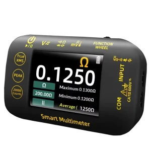 S450 Portable Mini Photovoltaic Smart Graphic Multimeter Auto Range True RMS Four Digit 2000 Count Resolution -20V to +20V AC