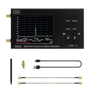 SA6 6GHz Spectrum Analyzer Signal Generator RF Signal Source for Wi Fi 2G 4G LTE CDMA GSM GPRS