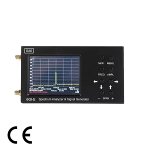 SA6 Handheld Spectrum Analyzer 35-6200 MHz Providing PC Software for Radio Signals Measurement Direction Finding Interference