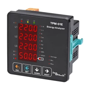 SAMWHA DSP TPM 01E Digital Multifunctional Kwh Power Meter Energy Analyzer with Ampere Voltage Monitoring