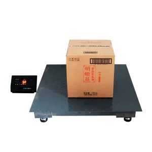 SCS Electronic Floor Scale for Farms to Weigh Live Pigs and Cows with LCD Display Indicator