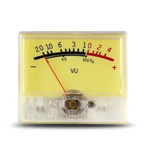 SD 312C Digital Panel Ammeter High Precision Audio Volume Power Amplifier with Sound Level and Head Pressure Vu Meter