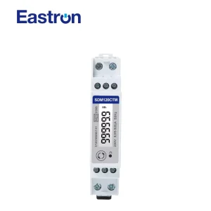 SDM120CT M Series Single Phase CT Operated Energy Meter RS485 Modbus RTU Bi directional Smart Meters for EV Charger