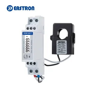 SDM120CTM MID Approved 40mA/100mA Single Phase Smart Energy Meter with CTs