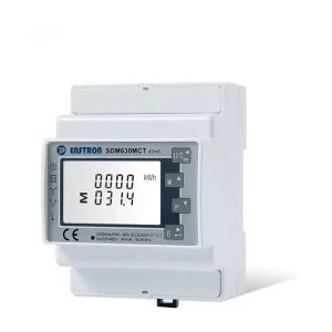 SDM630MCT 40mA Three Phase DIN Rail Energy Meter 40mA CT Input RS485 Modbus Bi-directional Solar PV Smart Power Meter With 3CT