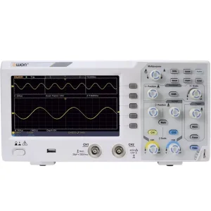 SDS1102 2 Channels 200MHz 1GS/s 8 Bits Digital Oscilloscope
