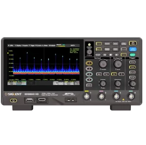 SDS804X HD Mixed Signal Oscilloscope 4Channel 70MHz 2GSa s 12 bit High Resolution 50Mpts Memory Depth 7inch Touch Screen