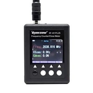 SF-401plus Frequency Meter Analog DMR Digital Two Way Radio Frequency Reader CTCSS Tone Detector L691