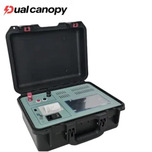 SGZZ-10A Transformer DC Resistance Tester with Bluetooth Mobile Control 7-inch Touch Printer for Power Testing