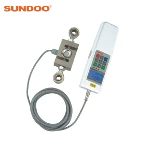 SH 1KS Series Digital Push Pull Force Gauge 0.5% Accuracy Multi Unit (N kgf lbf) 10% 100%FS Range RS232C Output 1 Year Warranty