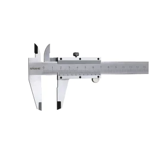SHAHE 0-150mm 0.02mm High Accuracy Vernier Caliper Carbon Steel Dial Caliper Micrometer Gauge
