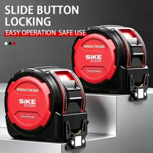 SIKE Industrial Tape Measure 5m*32mm Double Sided Steel Ruler Measuring Tool For Construction Woodworking