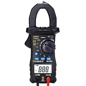 SK 166A Smart Clamp Meter 25mm Opening 600A AC Current Digital Multimeter VA Display 6000 Counts High precision Ammeter