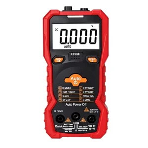 SK-178B Professional Intelligent Digital Multimeter 6000-Count High Precision 4-Digit Display Dustproof AC/DC Tester