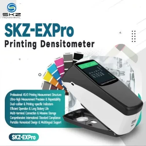 SKZ EXPro Handheld Printing Densitometer 45 0 Color Measurement ISO Standard Ultra high Precision for Offset Gravure Printing
