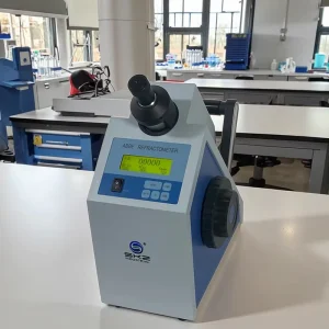SKZ1019A Visual Aim LCD Display Refractive Index ND 1.3000 1.7000 Measuring Range 5s Response Time ABBE Digital Refractometer